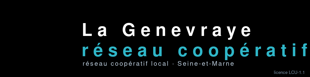 La Genevraye — réseau coopératif local
