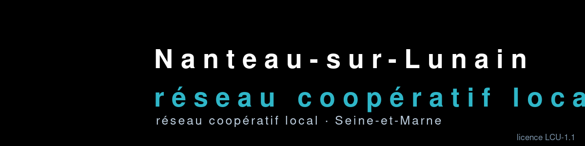 Nanteau-sur-Lunain — réseau coopératif local